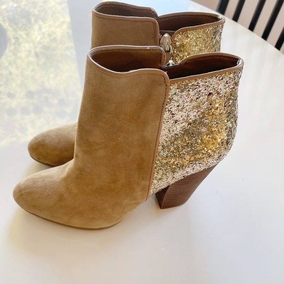 Guess Cardio Glitter Heeled Boot - 7.5 - Picture 3 of 8
